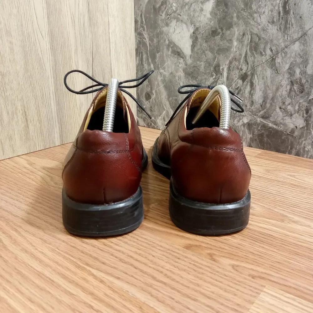 Duchini Mens Derby Shoes EU 41 U.S. Sz 8‎ Mens Brown Lace Up Leather
